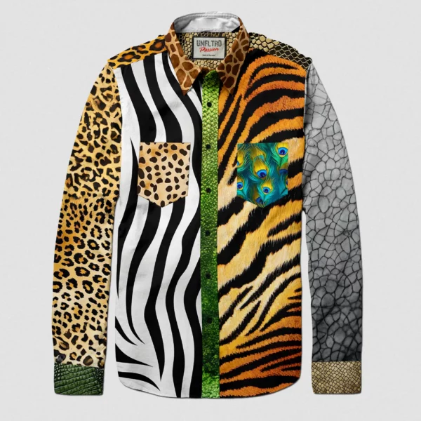 Animal Instincts Button Up