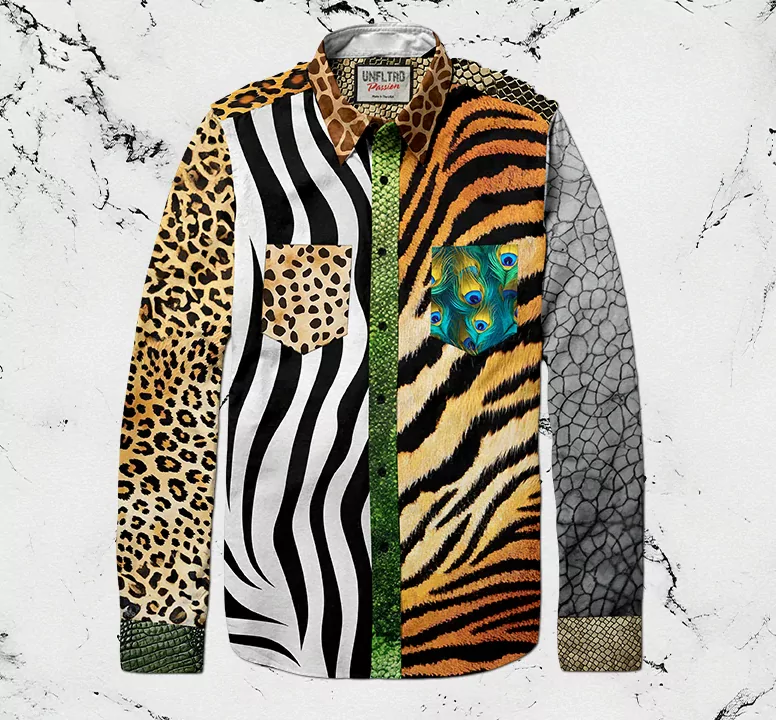 Animal Instincts Button Up || Mobile Hero || Unfltrd Passion