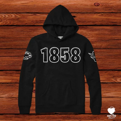 1858 Hoodie || Black